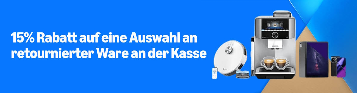 Amazon Retourenkauf mit 15 % Rabatt zum Prime Day