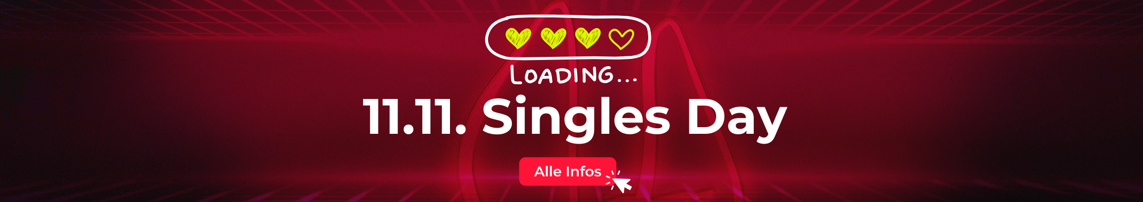 Singles Day Vorankündigung