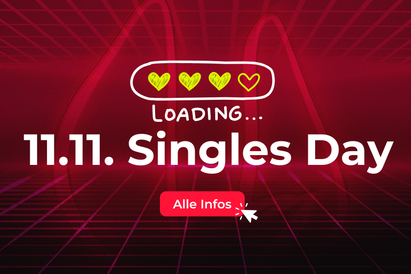 Singles Day Vorankündigung