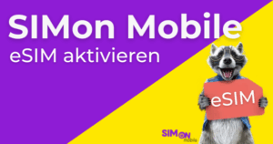 SIMon mobile eSIM aktivieren