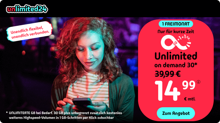 unlimited24 Aktion