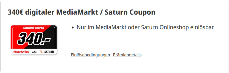 MediaMarktSaturn Coupon zum Tarif