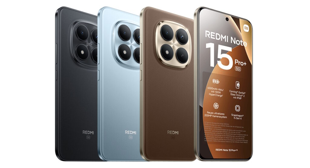 Xiaomi Redmi Note 15 Pro+ 5G mit Vertrag (Stand August 2026)