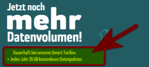 Datenpolster bei ja! mobil