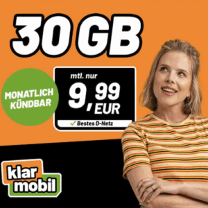 klarmobil 30 GB Deal