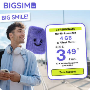 BIGSIM Aktionsdeal