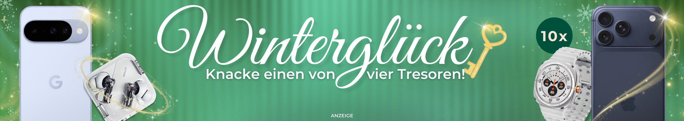 Handyhase Winterglück Gewinnspiel