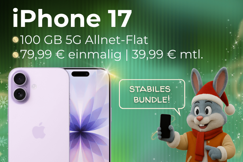 Klarmobil iPhone 17 100 GB