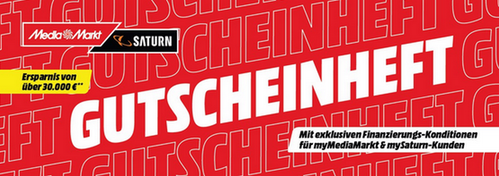 Gutscheinheft bei MediaMarktSaturn im Januar 2026