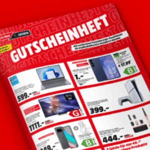 Gutscheinheft-Prospelt von MediaMarktSaturn
