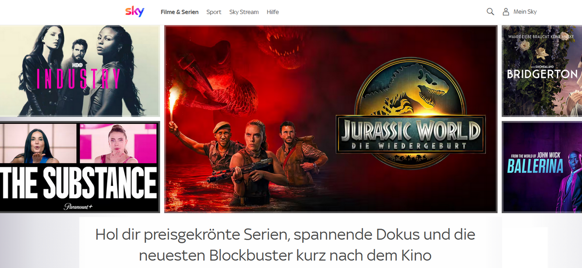 Sky verliert viele Titel an HBO Max