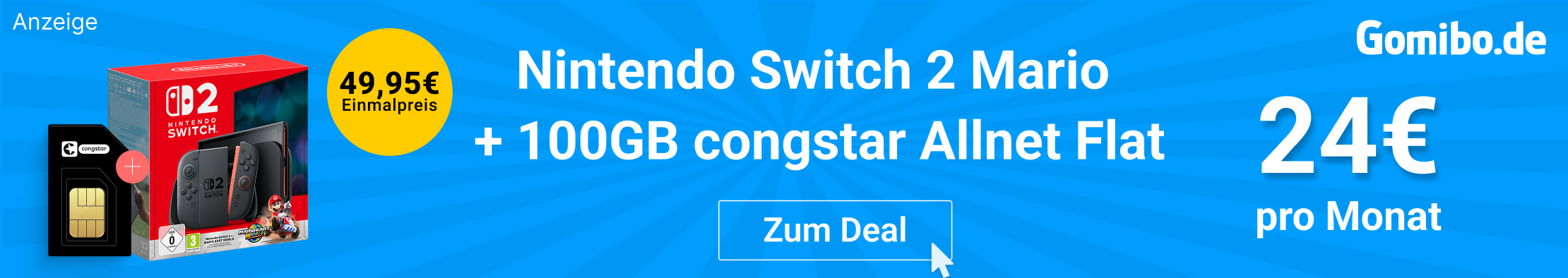 Gomibo weekend Deal Switch 2