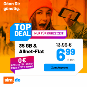 sim.de Aktionsdeal