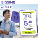 BIGSIM Aktionsdeal 30 GB