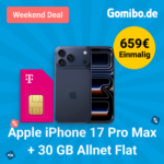 Gomibo Weekend Deal iPhone 17 Pro Max und MagentaMobil S