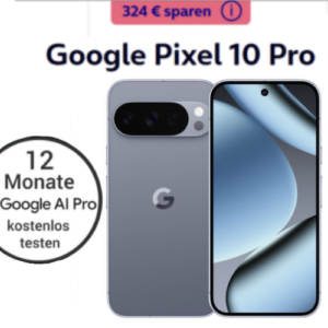 Google Pixel 10 Pro bei o2 mit KI-Zugaben