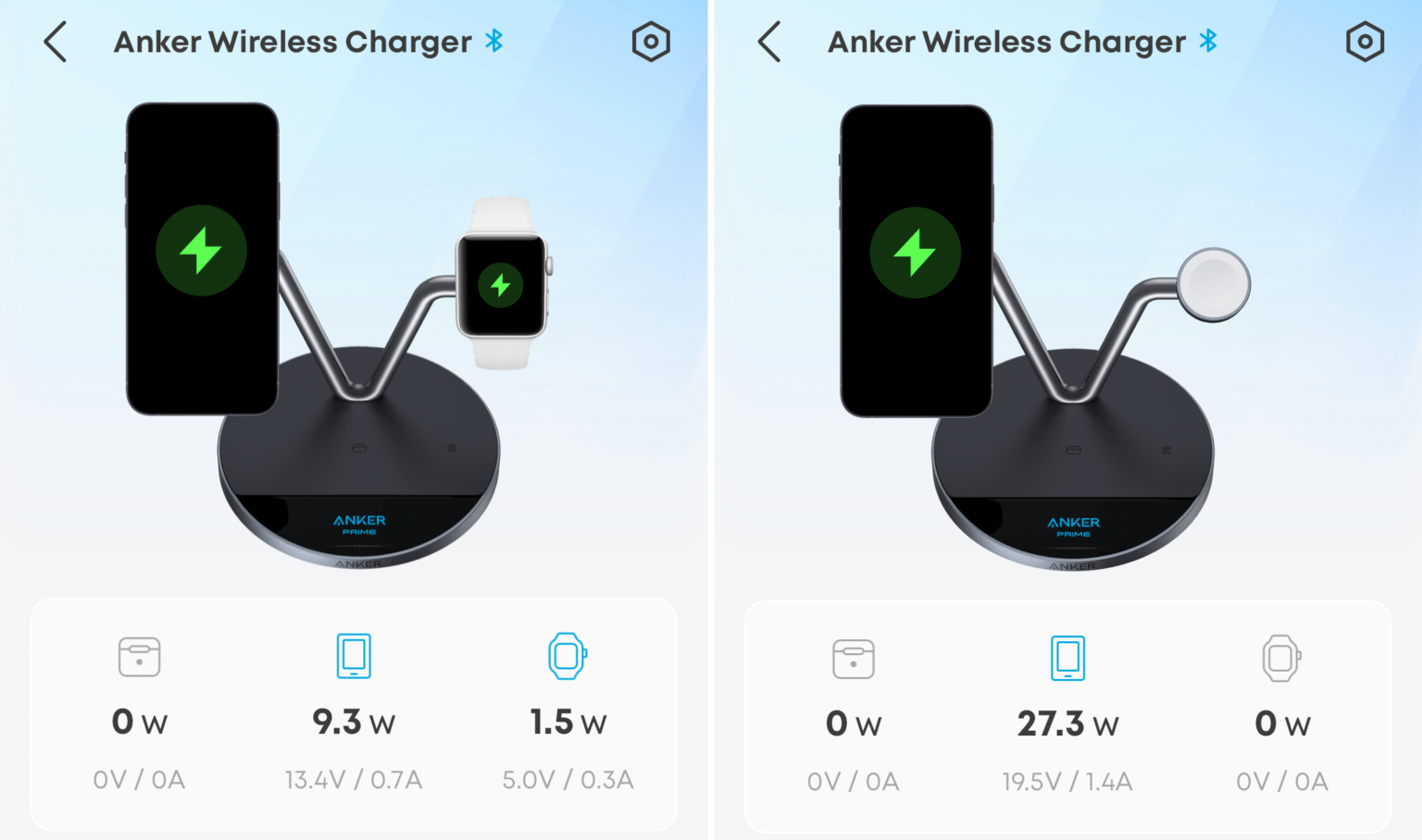 Zwei Screenshots aneinandergepackt.