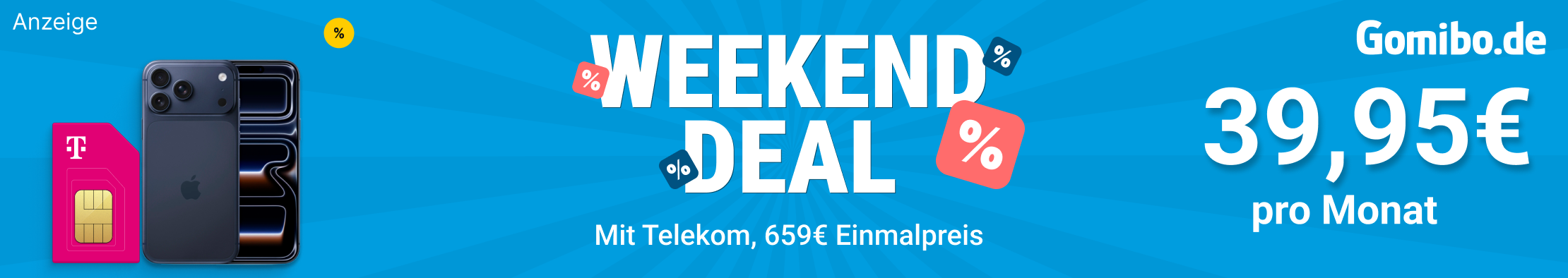 Gomibo Weekdend Deal iPhone 17 Pro Max