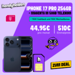 handyhelden Deal mit iPhone 17 Pro und freenet Magenta Mobil M mit 50 GB für 44,95 Euro