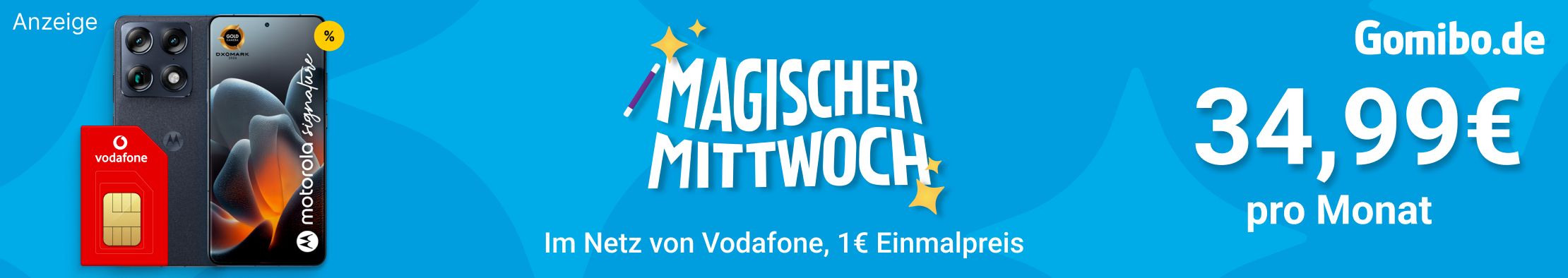 Gomibo Magischer Mittwoch Motorola