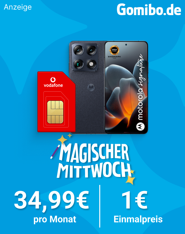 Gomibo Magischer Mittwoch Motorola