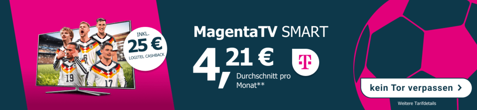 MagentaTV Aktion LogiTel WM 2026