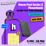 Handyhelden klarmobil allnet flat xtorm fuel series 5 powerbank deal