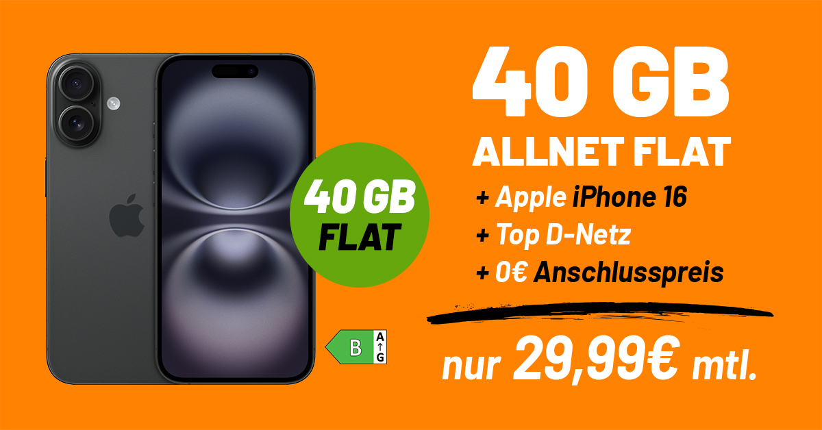 iPhone16 klarmobil Bundle