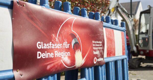 Vodafone treibt Glasfaserausbau voran