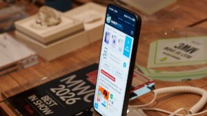 Der Prototyp in mit ca. 30 Grad im Winkel von der Seite geschossen.