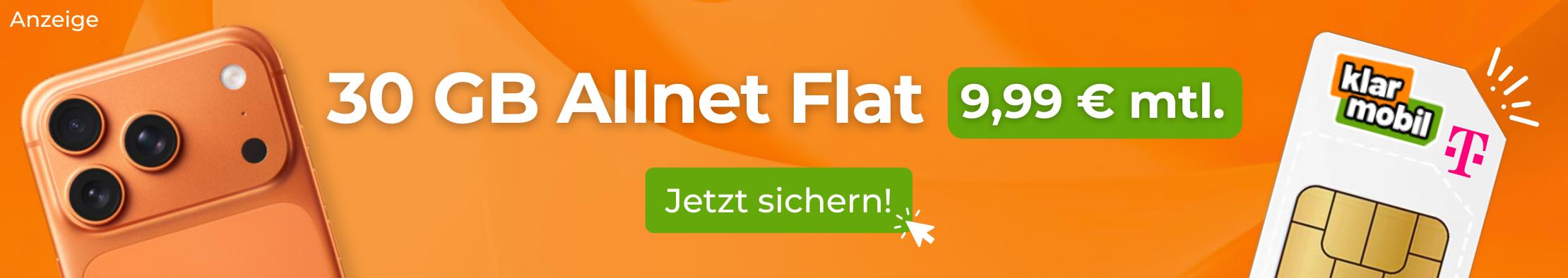 Freenet Klarmobil 30 GB 9,99