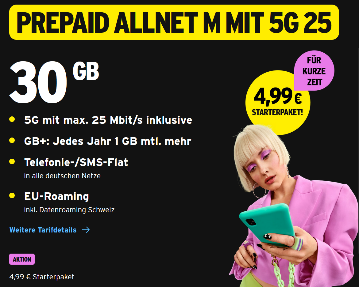 congstar Prepaid M Aktion