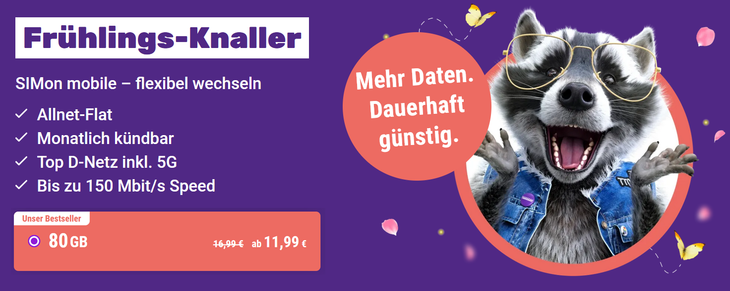 SIMon Frühlinsangebote