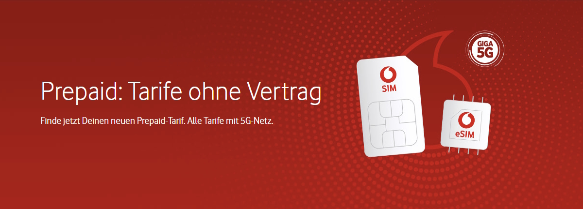 Vodafone CallYa – Header