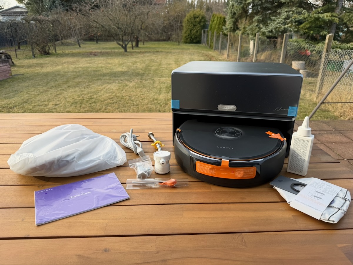 Narwal Flow 2 im Test – Lieferumfang