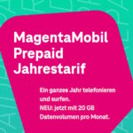 Telekom MagentaMobil Prepaid Jahrestarif – Teaser