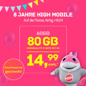 HIGH Mobile M Geburtstags-Deal April 2026
