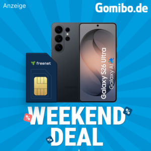 Gomibo Weekend Deal vom 17.04.2026 – Teaser