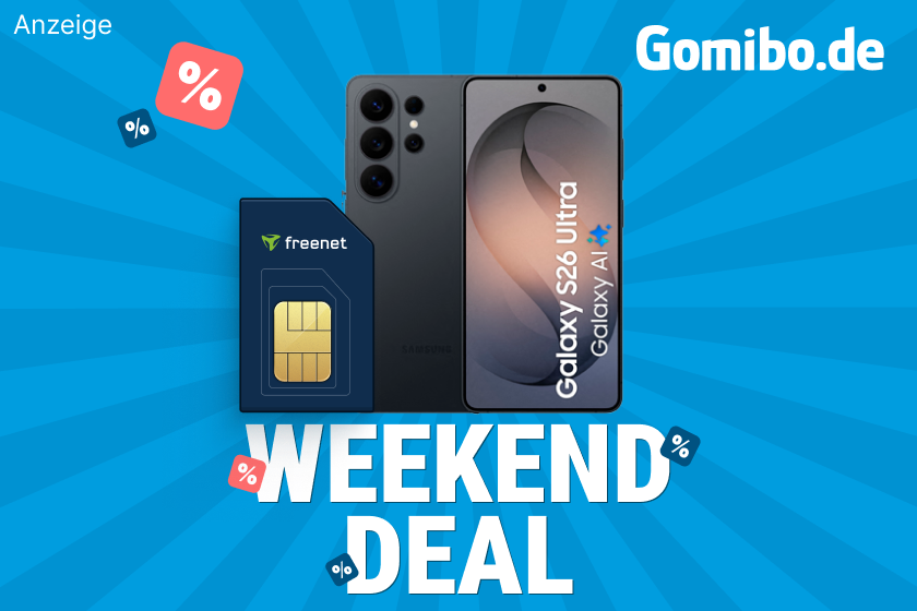 Gomibo Weekend Deal vom 17.04.2026 – Header