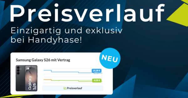 Neuer Preisverlauf bei Handyhase