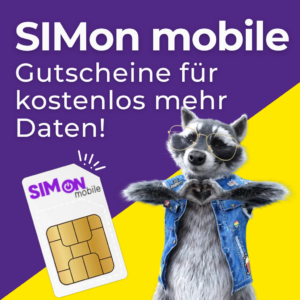 SIMon mobile Gutscheine Teaser