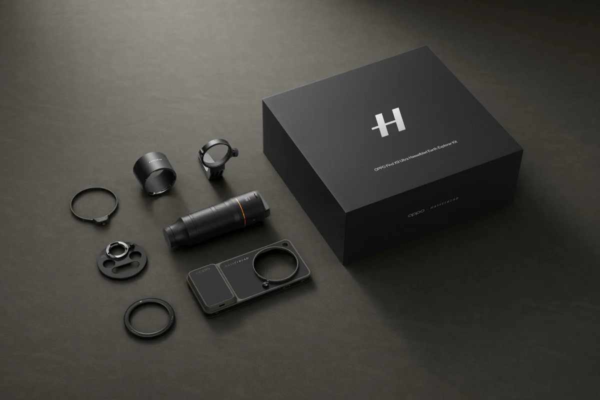 Oppo Find X9 Ultra mit Vertrag – Hasselblad Earth Explorer Kit