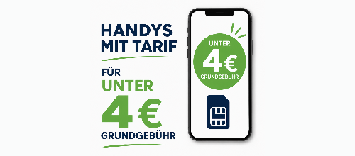 Tarife unter 4 Euro für Slider
