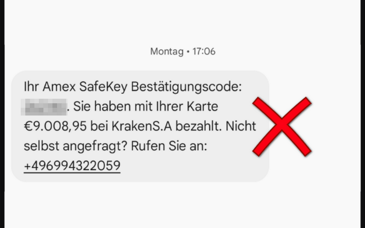 SMS-Text mit Bitte um Rückruf der Nummer 06994322059 - es handelt sich um Spam