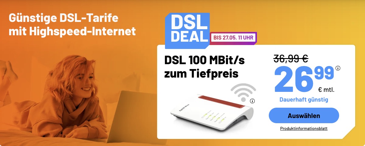 sim.de DSL Tarife Aktion Mai 2026