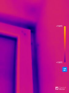 Thermalmaster P3: Wärmebrücken an Fenstern erkennen