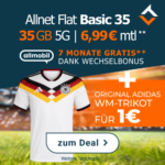 llmobil Tarife mit Trikot dazu bei LogiTel