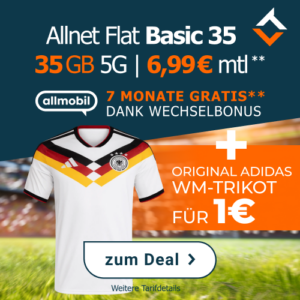 llmobil Tarife mit Trikot dazu bei LogiTel