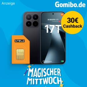 Gomibo Magic Mittwoch mit Xiaomi 17T