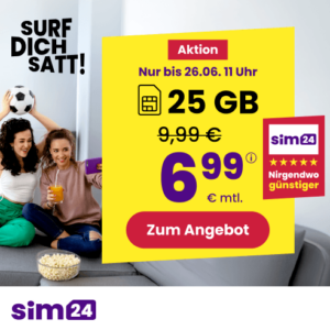sim24 Angebote und Deals der Woche